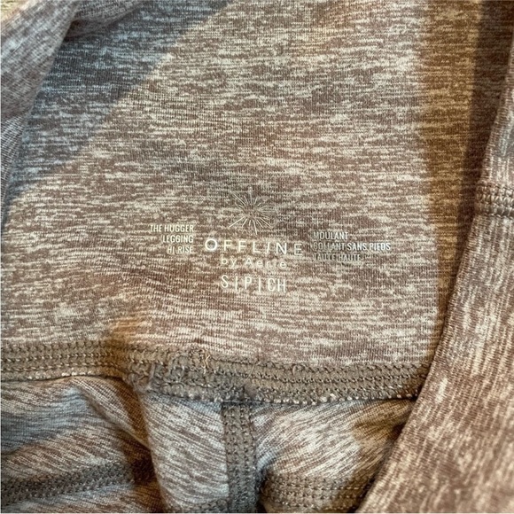 Aerie Offline Size Small Purple/Brown High Waisted Leggings. - Picture 5 of 7